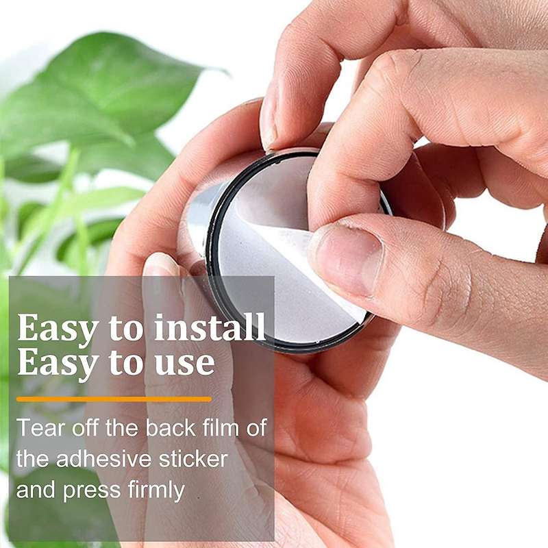4pc -adhesive Towel Holder Towel Hooks Towel Hooks Round Wall Mount Tea Towel Holders for Bathroom