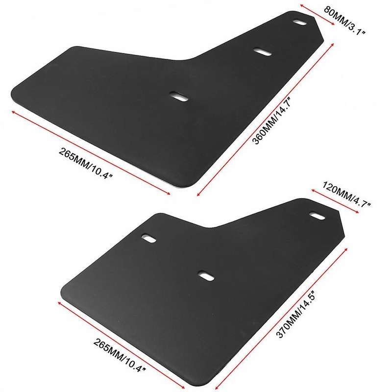 4PC Car Mudguards Suitable for 2012-2020 Focus Front and Rear Wheel Modified Mudguards