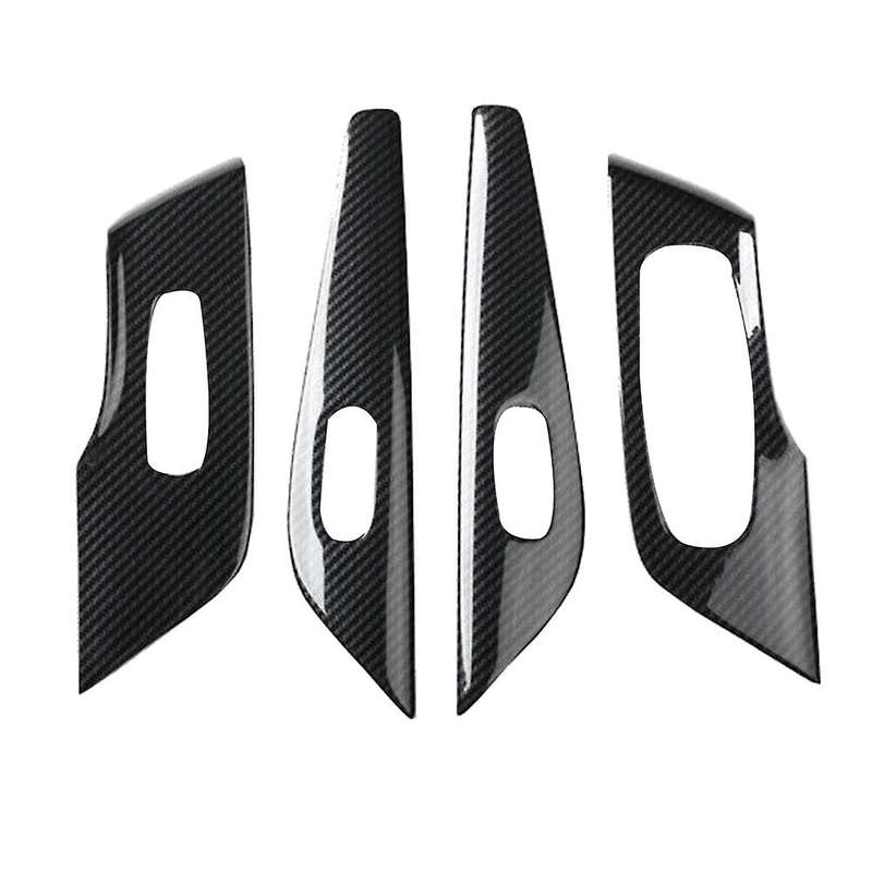 4Pc Carbon Fiber Window Lift Panel Switch Cover Trim for Altima Teana 2013-2018 Accessories Interior