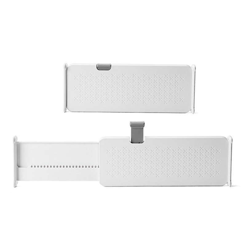 4PC Drawer Dividers Organizer Adjustable Storage Retractable Drawer Partition Holder Household Clap