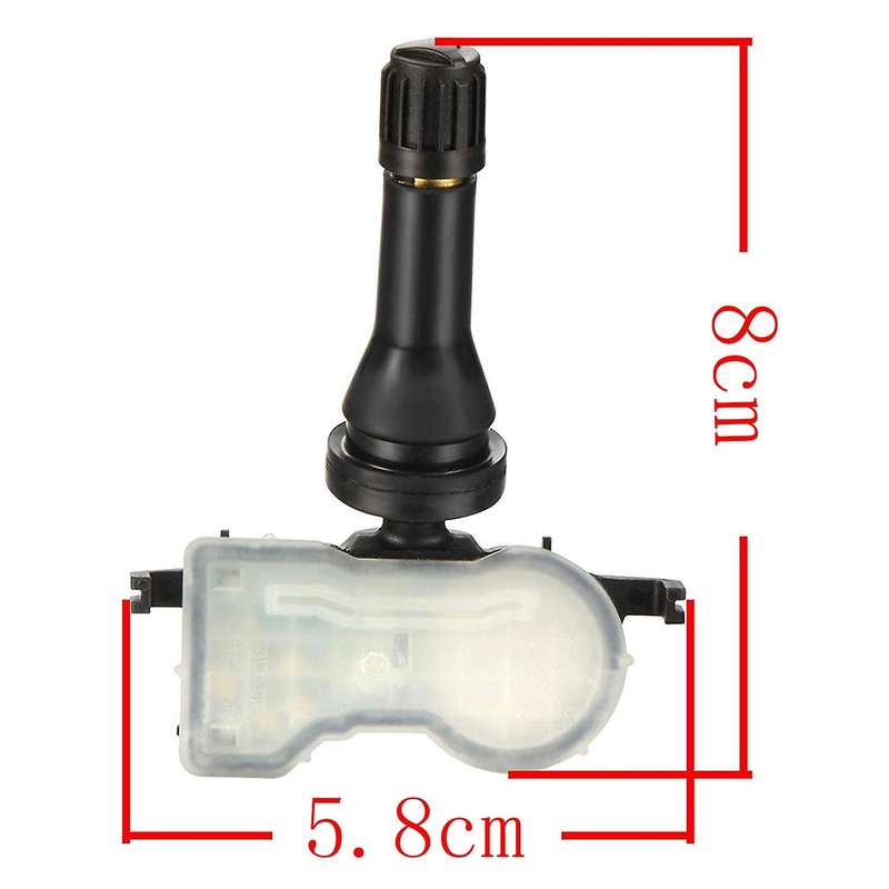 4pc Car Tpms Tire Pressure Monitoring System Sensor 433mhz for 68193586ac 68252493ab 68105280af