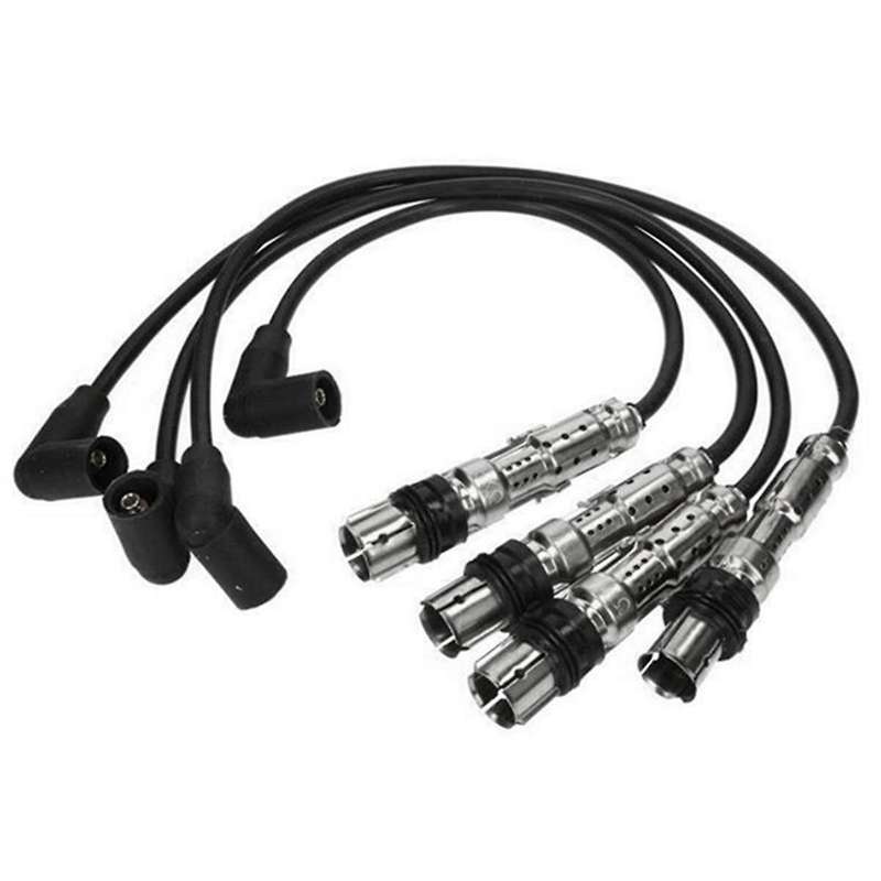 4Pcs 03F905409C 8Mm Ignition Golf Yedi 1.2T Pressure Damping Ignition Line Cable