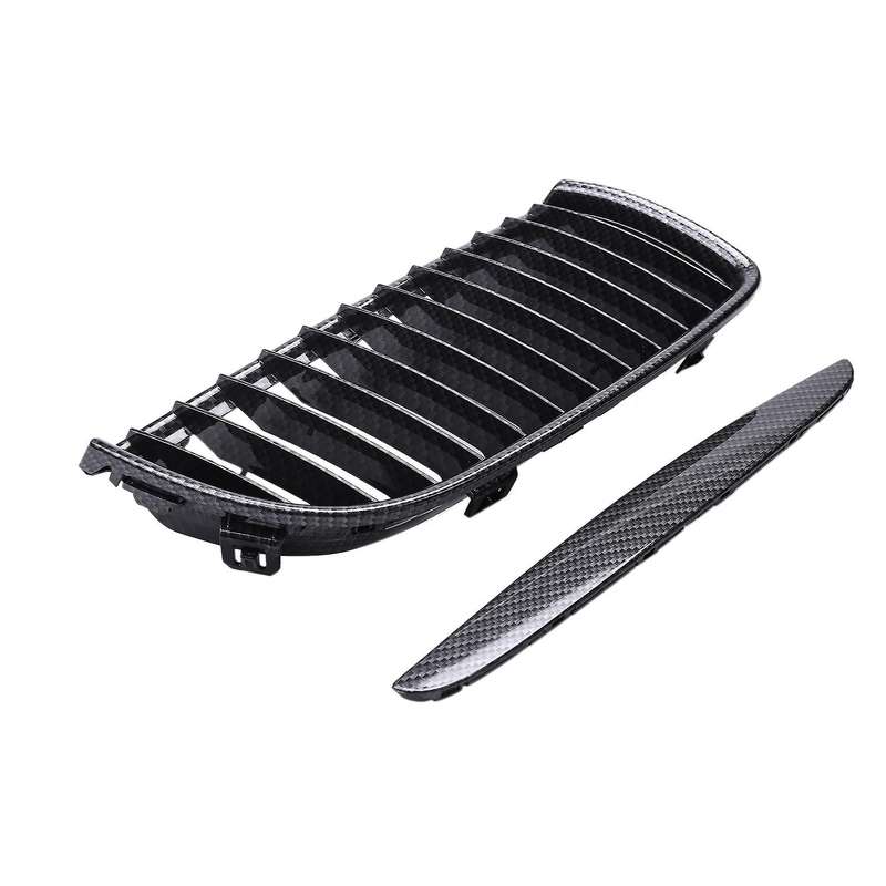 4PC/SET Car Gloss Black Grille Set for E90 E91 2005 2006 2007 2008 Racing Grills