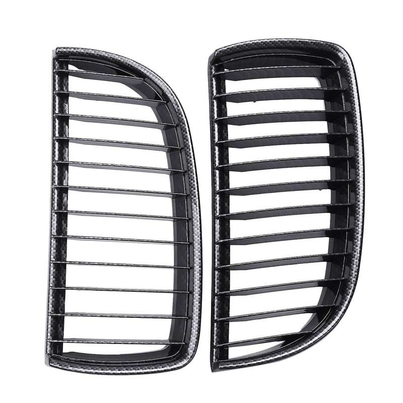 4PC/SET Car Gloss Black Grille Set for E90 E91 2005 2006 2007 2008 Racing Grills