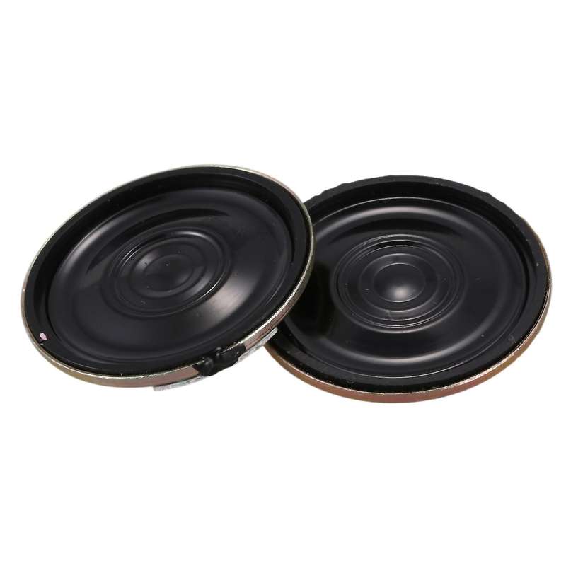 4pcs 0.5w 8 Ohm 28mm Dia Mini Metal Inside Magnet Music Player Speaker