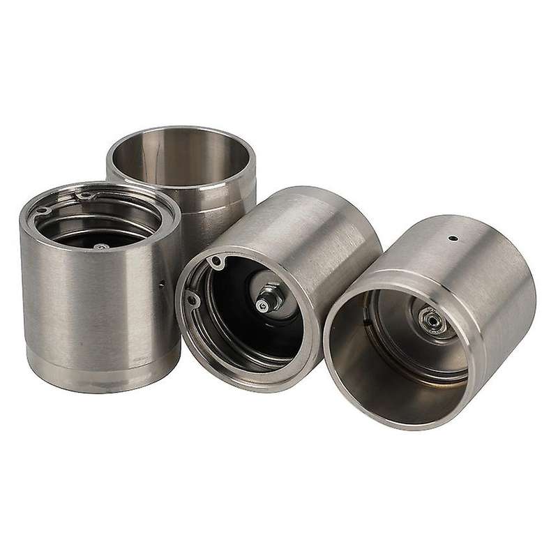 4Pcs 1.98Inch Trailer Bearing Stainless Steel Boat Trailer Bearing Buddy with Protective Cover