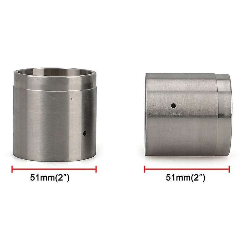 4Pcs 1.98Inch Trailer Bearing Stainless Steel Boat Trailer Bearing Buddy with Protective Cover