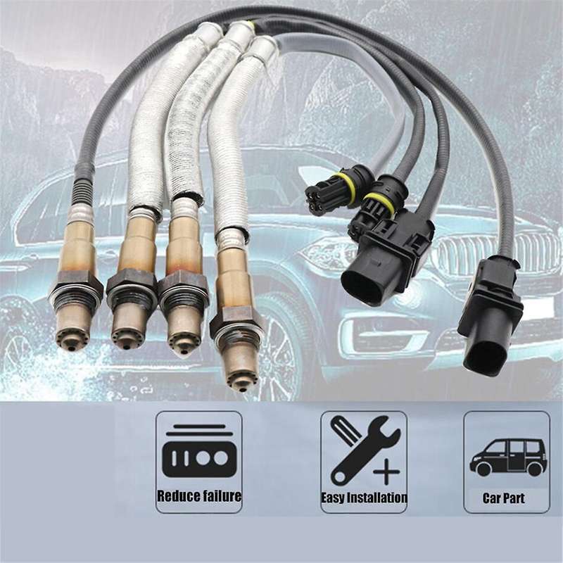4Pcs 11787570481 11787545243 11787535269 11787570104 Up+Downstream O2 Oxygen Sensor for 1 3 120I 32