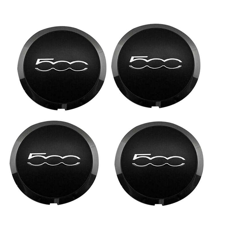 4pcs 133mm Hubcap for Wheels Centre Hub Caps 68078419ac 68078421ac Dust Cover 51884863 Black