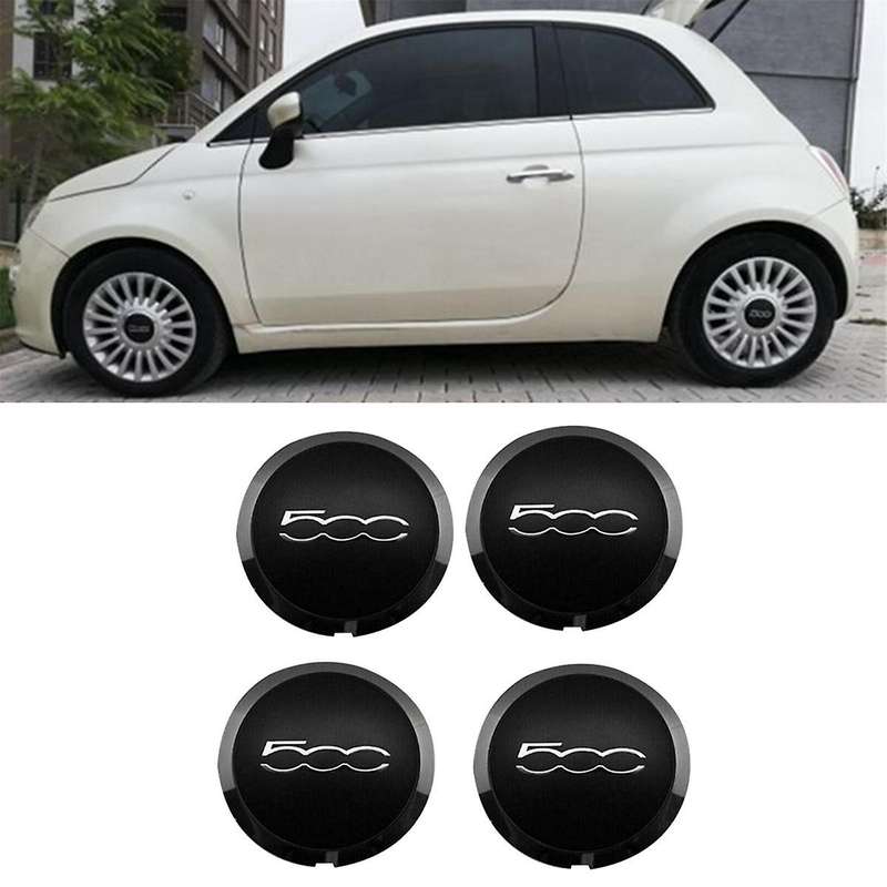 4pcs 133mm Hubcap for Wheels Centre Hub Caps 68078419ac 68078421ac Dust Cover 51884863 Black