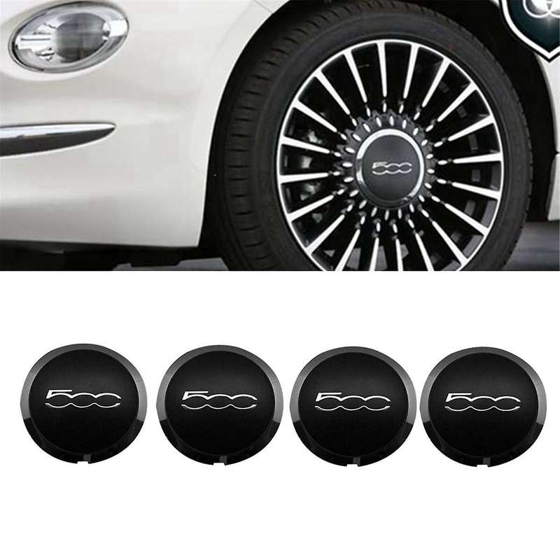 4pcs 133mm Hubcap for Wheels Centre Hub Caps 68078419ac 68078421ac Dust Cover 51884863 Black