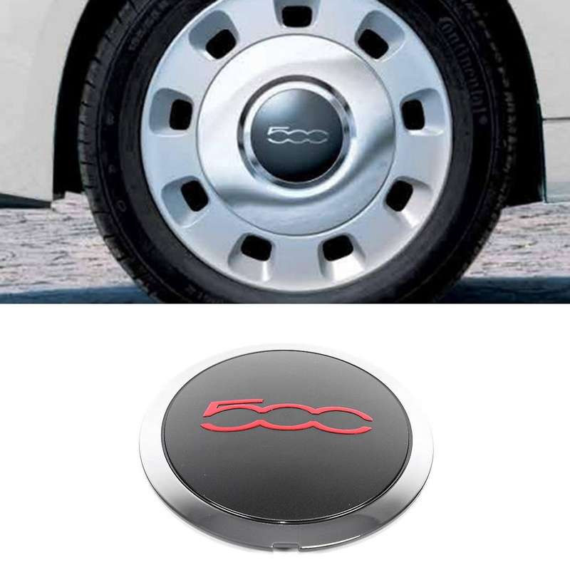 4pcs 133mm Hubcap for Wheels Centre Hub Caps Set 68078419ac 68078421ac Dust Cover 51884863 Red