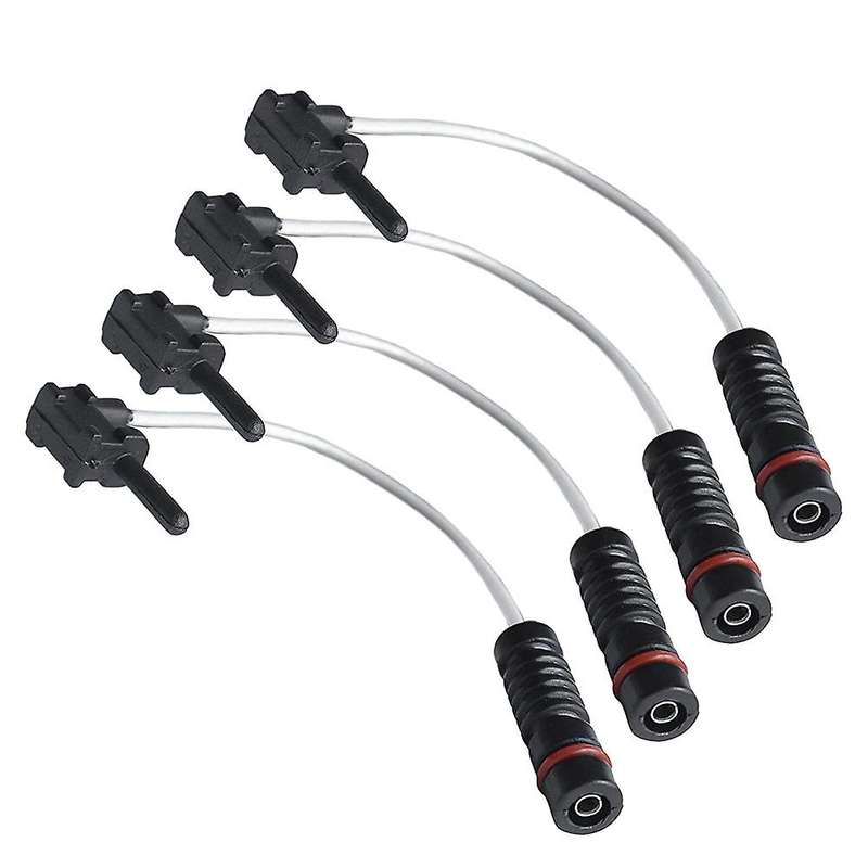 4Pcs 1405401217 Brake Pad Wear Sensor Kit, Front Rear Brake Pad Wear Sensor for - W140, W107, W124
