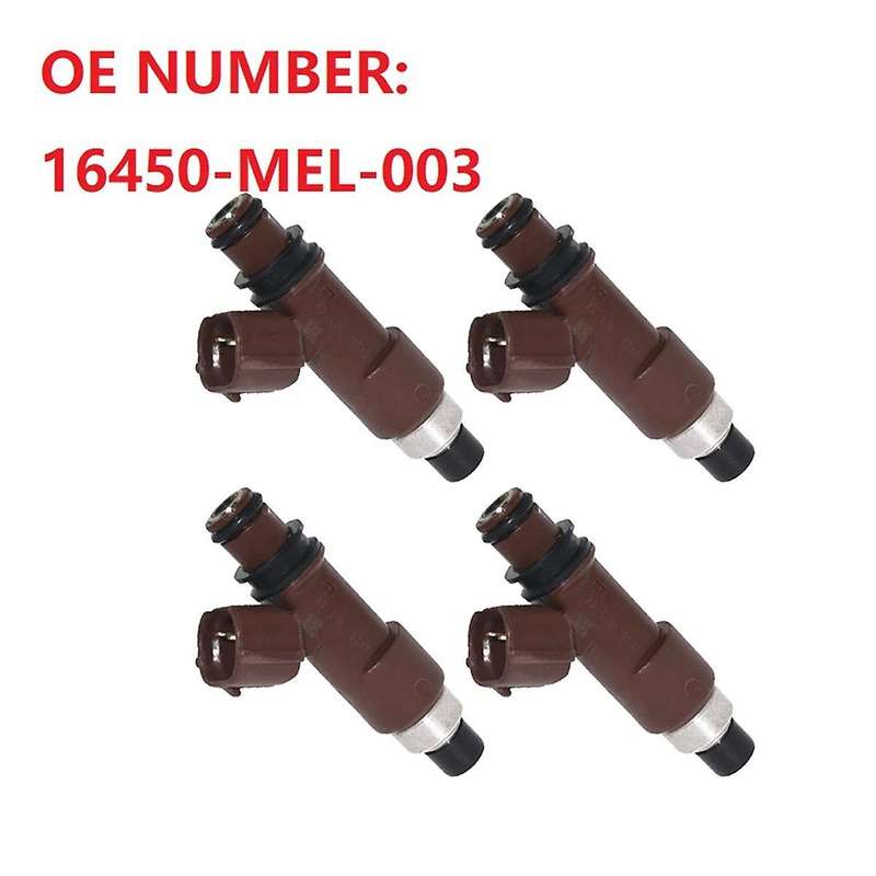 4PCS 16450--003 16450MEL003 Fuel Injector for CBR1000RR CB1300 CB1300A CB1300S CB1300SA VFR800 VFR8