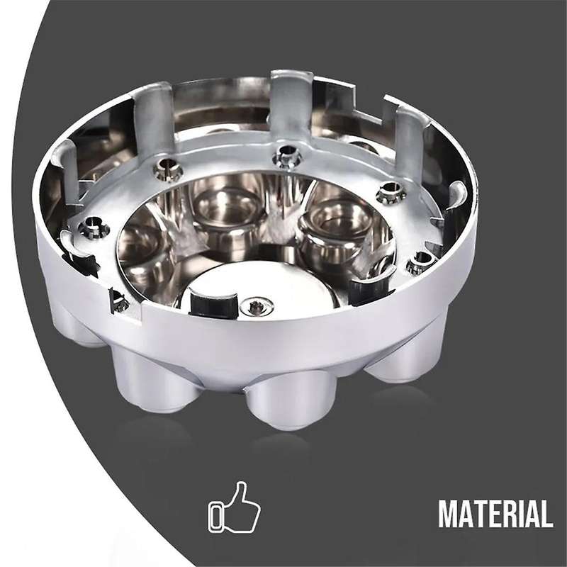 4Pcs 17Inch Wheel Hub Center Caps Chrome 8 Lug 52121450AB,52121450AD for Ram 2500 3500 2003-2013