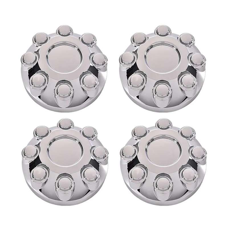 4Pcs 17Inch Wheel Hub Center Caps Chrome 8 Lug 52121450AB,52121450AD for Ram 2500 3500 2003-2013