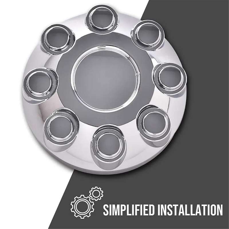 4Pcs 17Inch Wheel Hub Center Caps Chrome 8 Lug 52121450AB,52121450AD for Ram 2500 3500 2003-2013