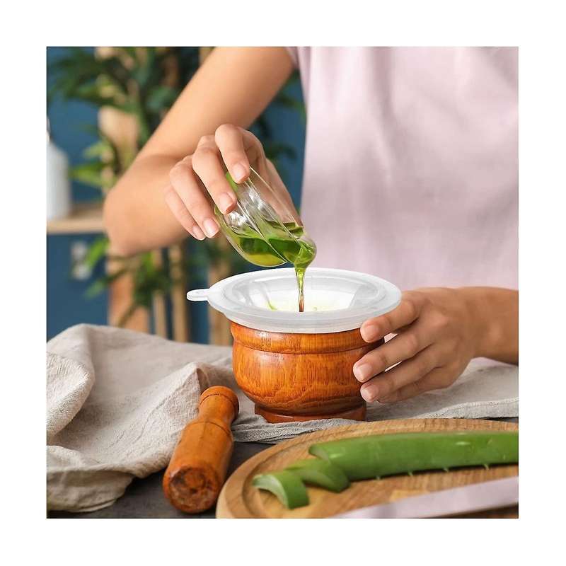 4Pcs 200 Mesh Food Filter Strainer Sieve Fine Mesh Nylon Mesh Colander Plastic Mesh Sieve for Filter