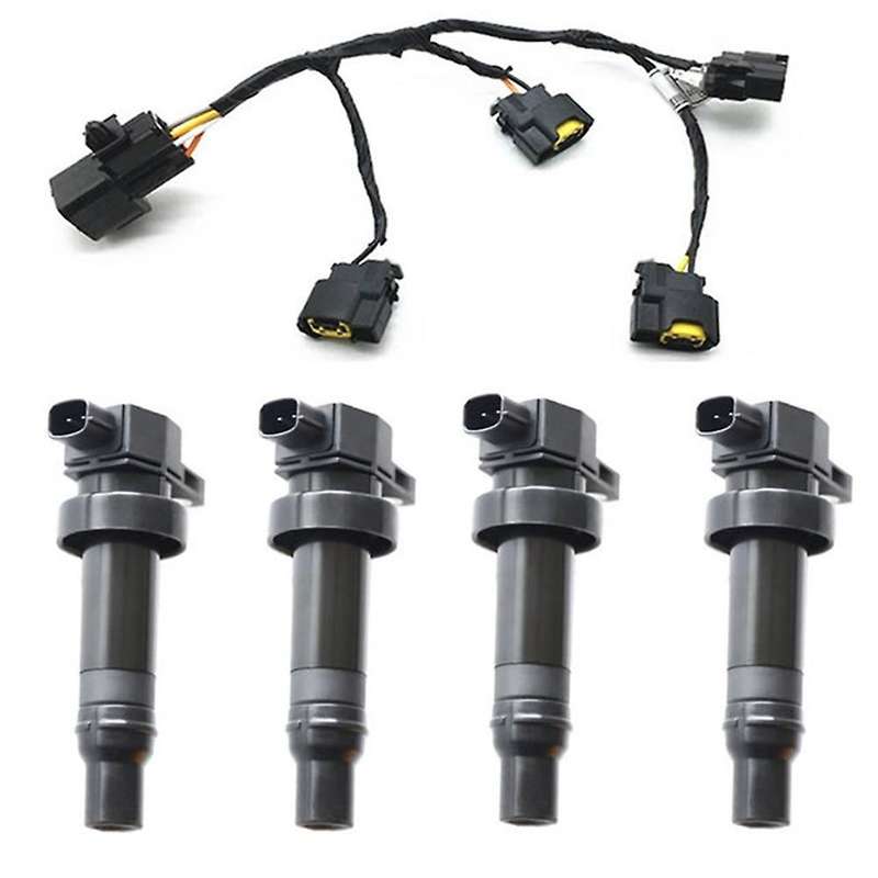 4Pcs 27301-2B010 Ignition Coil with for IX35 IX20 I30 Soul Ceed High Performance Coil Assembly