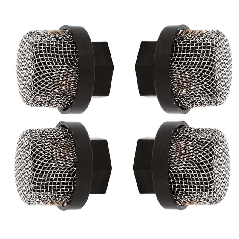 4pcs 246385 Hose Inlet Strainer Filter,inlet Suction Strainer Mesh Filter Intake Hose Strainer Scre