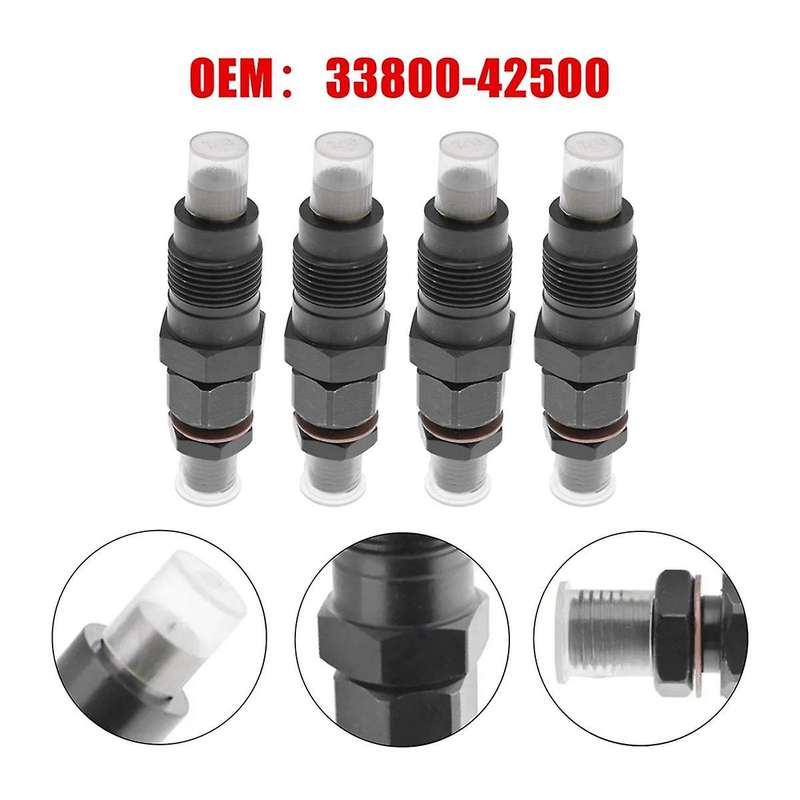 4pcs 33800-42500 Car Oil Injector Nozzles for Galloper Ii H-1/starex Bus H-1van H1 H100 Porter Bus