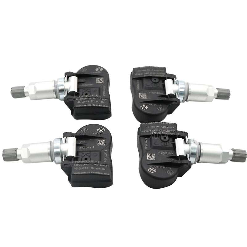 4Pcs 407000435R TPMS Tire Pressure Sensor,for Fluence 433MHZ 40700-0435R