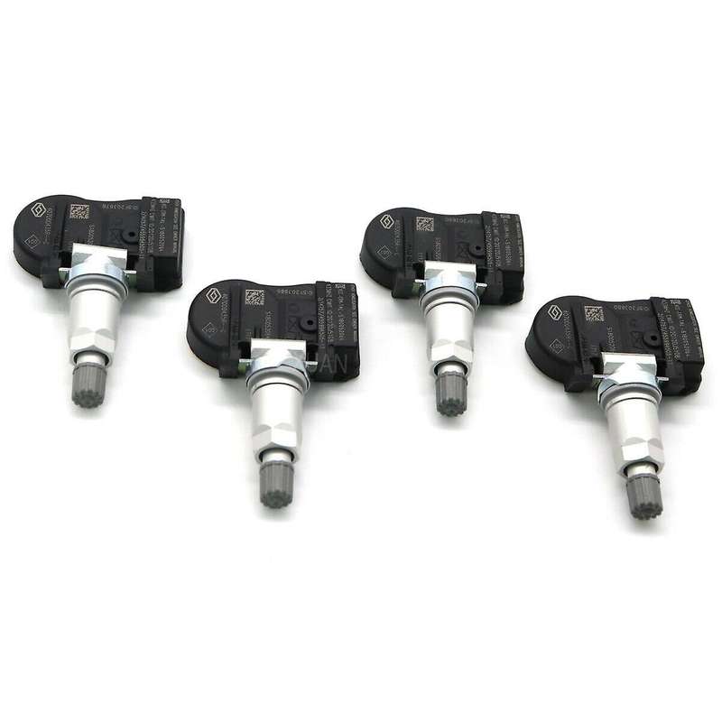 4Pcs 407000435R TPMS Tire Pressure Sensor,for Fluence 433MHZ 40700-0435R