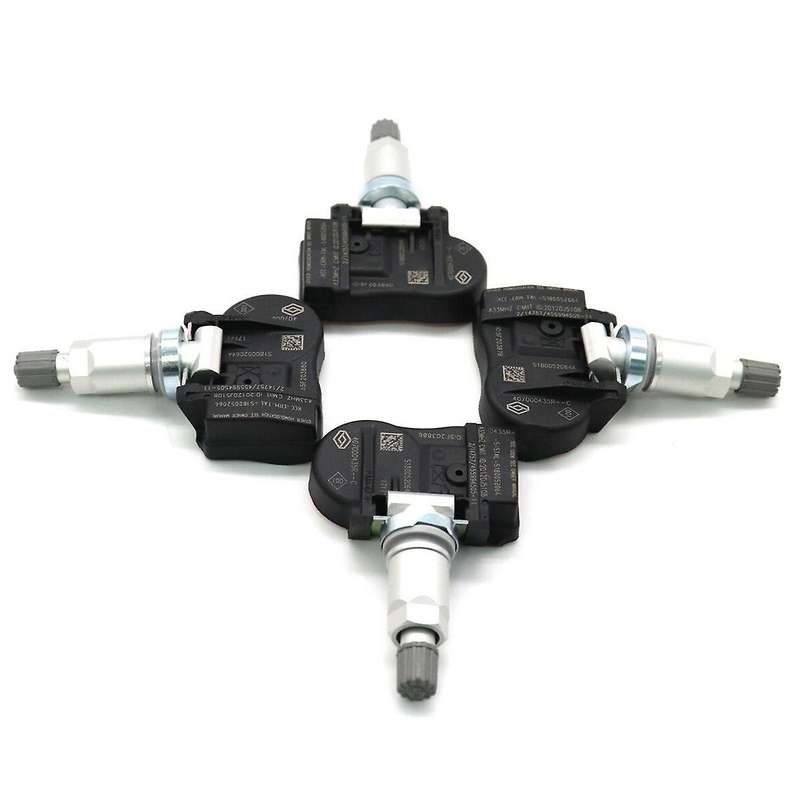 4Pcs 407000435R TPMS Tire Pressure Sensor,for Fluence 433MHZ 40700-0435R