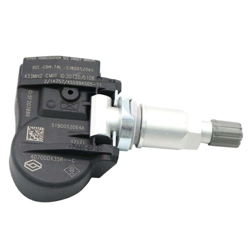 4Pcs 407000435R TPMS Tire Pressure Sensor,for Fluence 433MHZ 40700-0435R