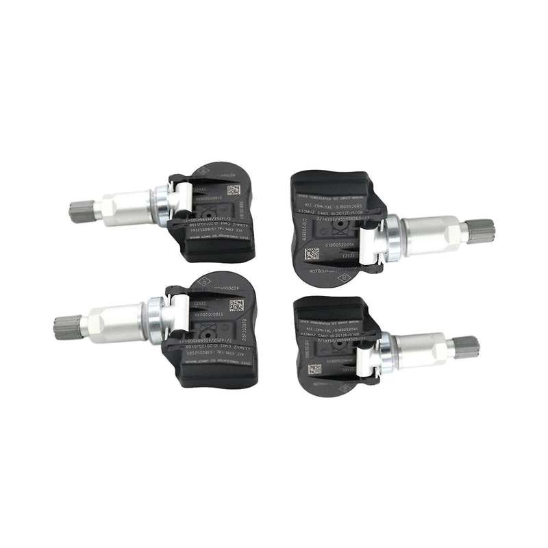 4pcs 433mhz 40700-0435r S180052064z Tpms Tire Pressure Sensor for Fluence 407003743r