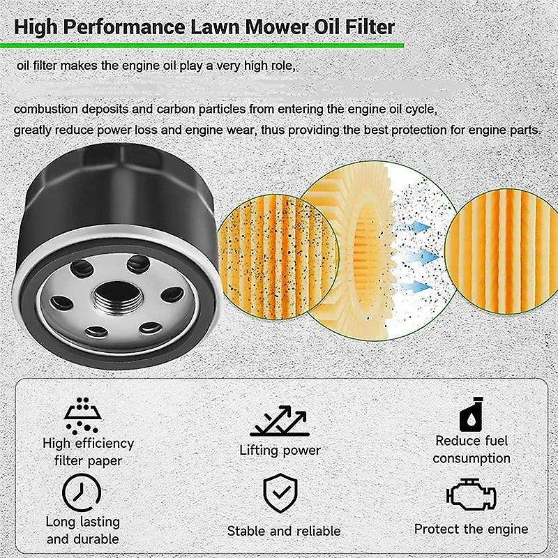 4PCS 49065-0721 Oil Filter for Lawn Mower 49065-7007 490652077 49065-7002 49065-2076 49065-2057