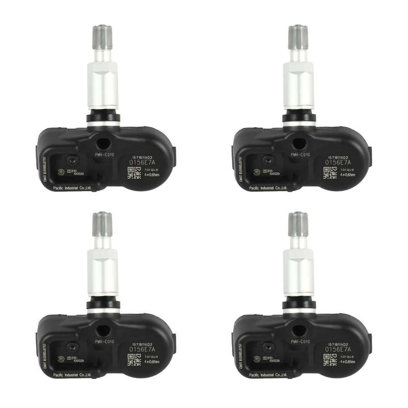 4PCS 42607-06020 TPMS PMV-C010 Tire Pressure Sensor for