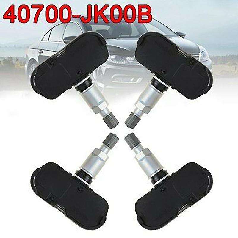 4Pcs 40700-Jk00B New Tire Pressure Monitor Sensor Tpms for