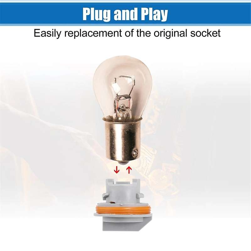 4pcs 4676589 Rear Brake Taillight Light Bulb Socket for 1996-2000 for Liberty 02-04