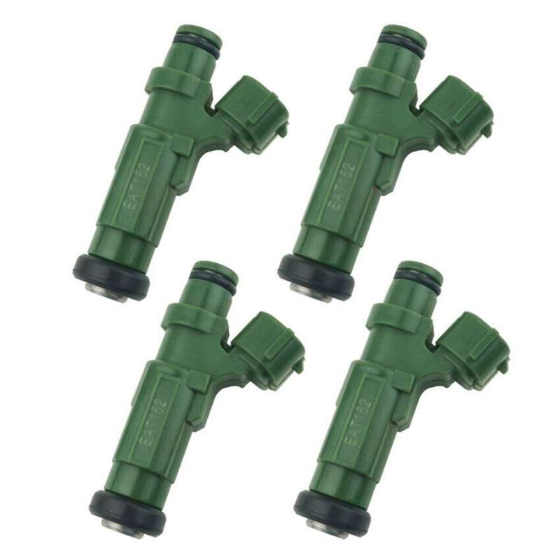 4pcs 63p-13761-01 63p-13761 Fuel Injector Green New Version for Outboard 4t for Motors