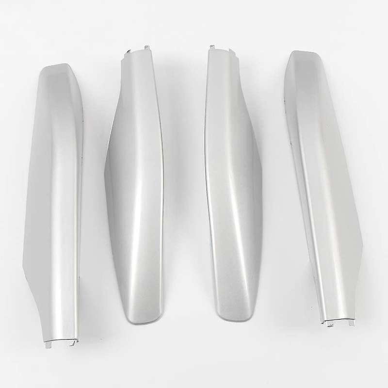 4PCS ABS Car Roof Luggage Rack Rail End Cover Protector Fit for Prado 2003-2009