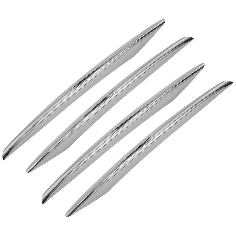 4Pcs ABS Chrome Front Fog Lamp Cover for E W213 E200 E300 2016 2017 2018 2019 E43 Car Accessories