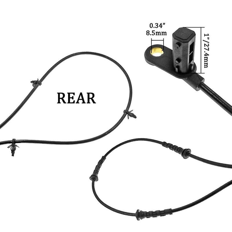4pcs Abs Wheel Speed Sensor 47911-9y000,47910-9y000,47901-9y000,47900-9y000 for Teana I J31 2.0 2.3