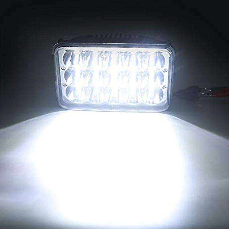 4Pcs Approved 4X6 Inch Led Headlights Rectangular Replacement H4651 H4652 H4656 H4666 H6545 for Pete