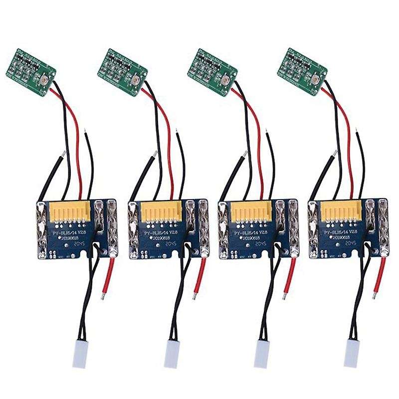4Pcs BL1830 Li-Ion Battery PCB Charging Protection Circuit Board for 18V 1.5Ah 3Ah 6Ah 9Ah BL1815 BL