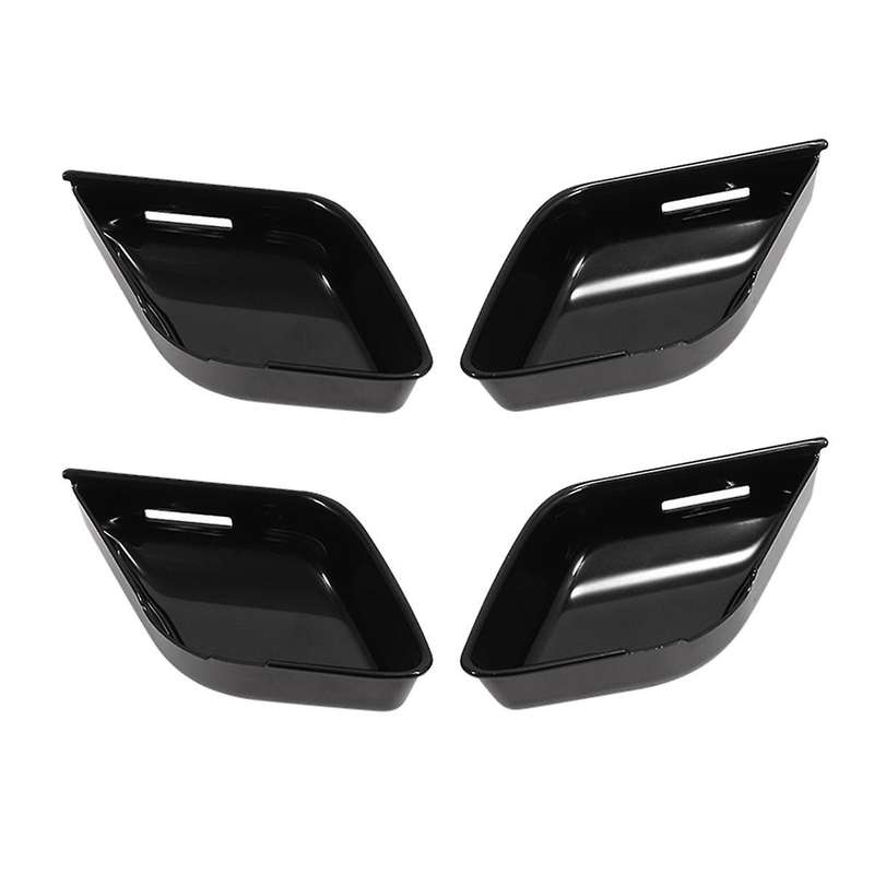 4Pcs Black Inner Door Handle Bowl Cover Trim for C E W214 S W223 GLC EQE EQS-Class 2021-2024 Door B