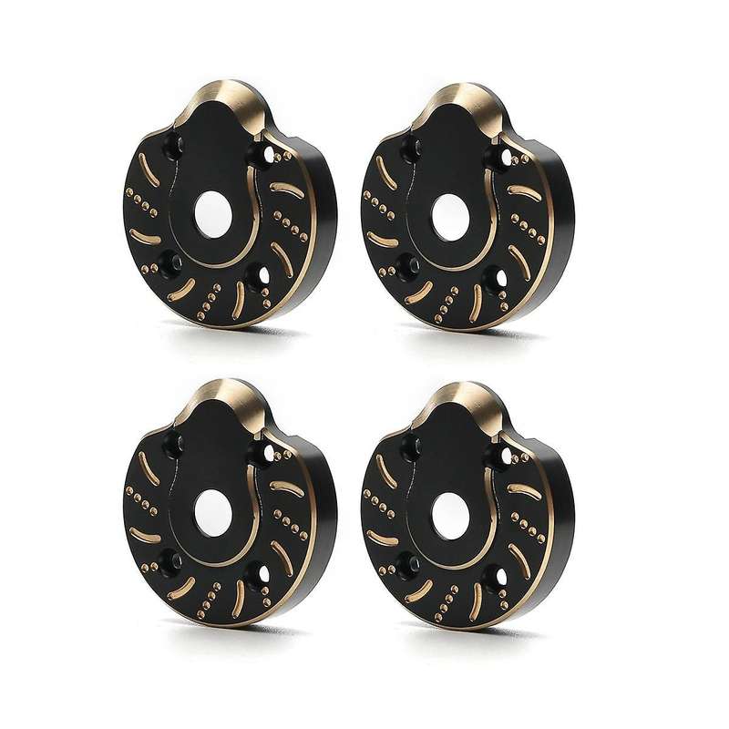 4pcs Brass Weight 95g Outer Portal Drive Housing Steering Cover for Axial Scx10 Iii Capra Utb 1/10