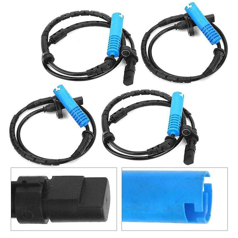 4Pcs Car ABS Wheel Speed Sensor for - X5 E53 2000-2006 34526756380 34526756573 34526756379 345267520