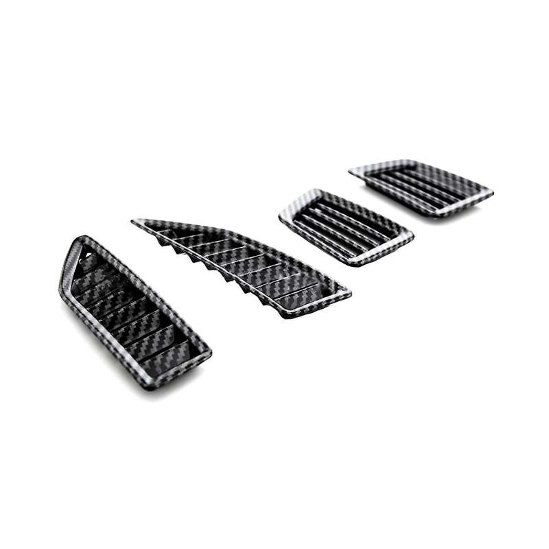 4pcs Car Ac Front Left / Right Console Air Conditioner Vent Grille Panel Cover Outlet for Road Shak