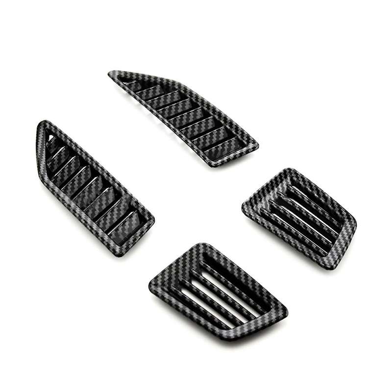 4pcs Car Ac Front Left / Right Console Air Conditioner Vent Grille Panel Cover Outlet for Road Shak