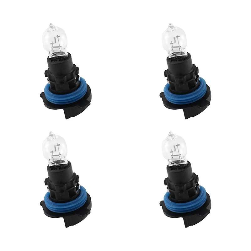4pcs Car 12V 24W Front Daytime Running Light Bulb with Base 6216F6 89072904 PH24W for 3008 5008 C5
