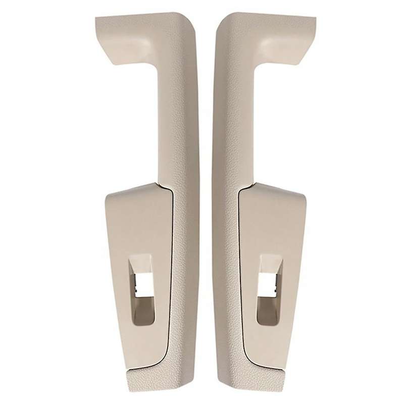 4PCS Car Beige Inner Door Handle Window Switch Control Panel Trim for Superb 2007-2014 LHD