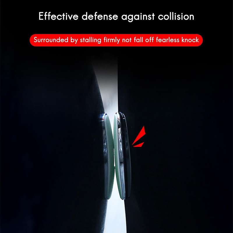 4PCS Car Anti-Collision Strip Bumper Corner Guard Universal Scratch Strip Bumper Protector Red