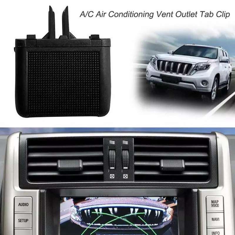 4PCS Car Air Outlet Tap Clip Repair Kit Air Conditioner Vent for Prado 2010-2017
