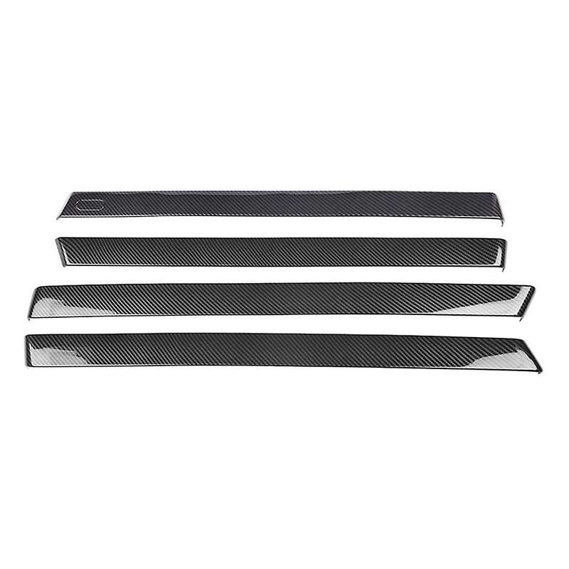 4pcs Car Carbon Fiber Interior Door Panel Strips Decoration Cover Trim Fit for Aini 5 Ioniq 2022+